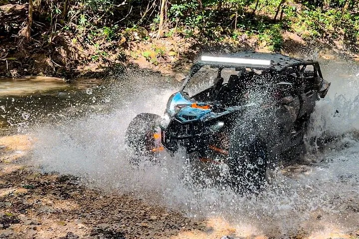 Off-road muddy terrain