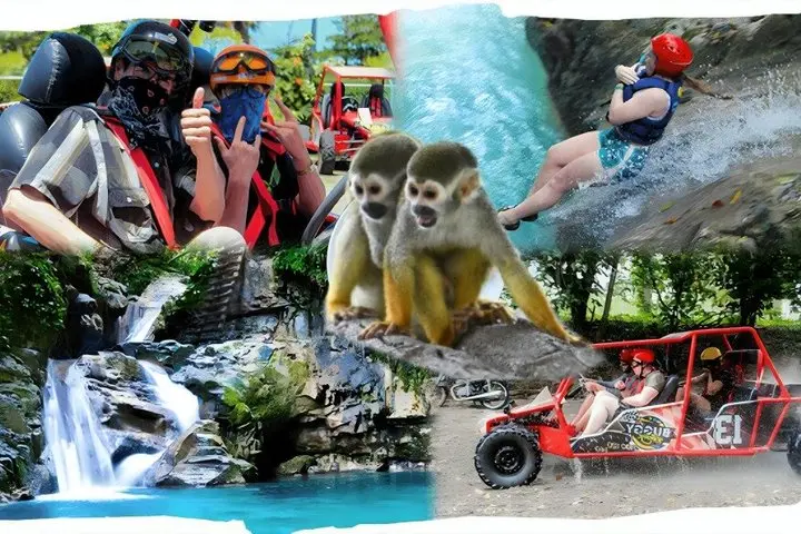 3x1: Waterfalls, Buggy and Zip Lines