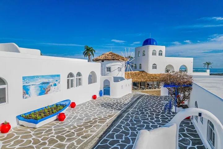 Greek Village panoramic view