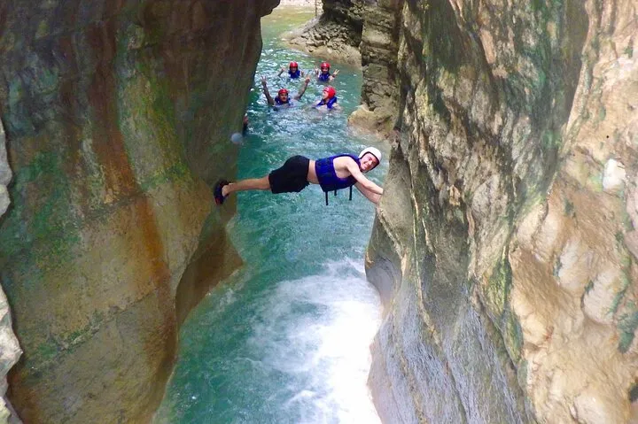 Natural rock slides