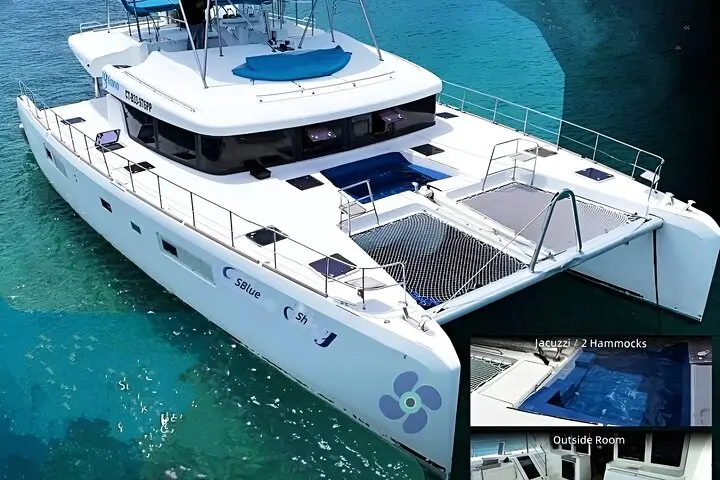 Private Catamaran with Jacuzzi