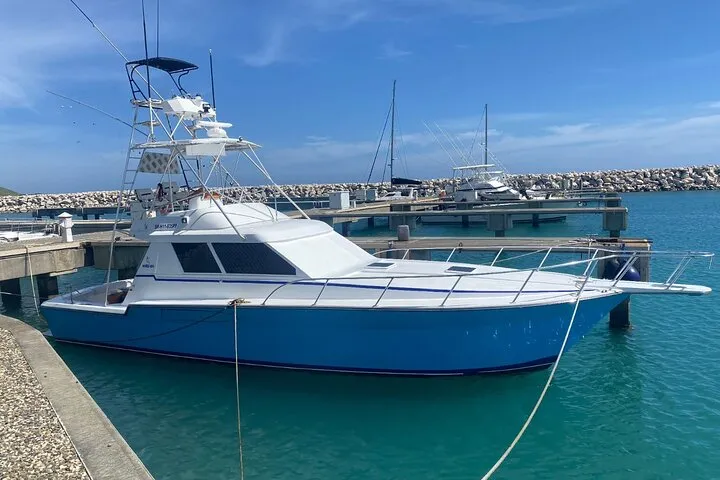 Deep sea fishing boat
